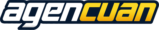 Logo agencuan platform hiburan online Indonesia